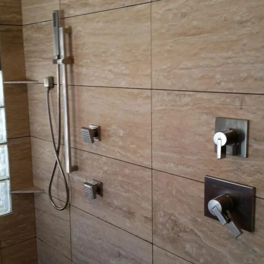 Shower fixture installation for Water Heater Replacement in Plumsted